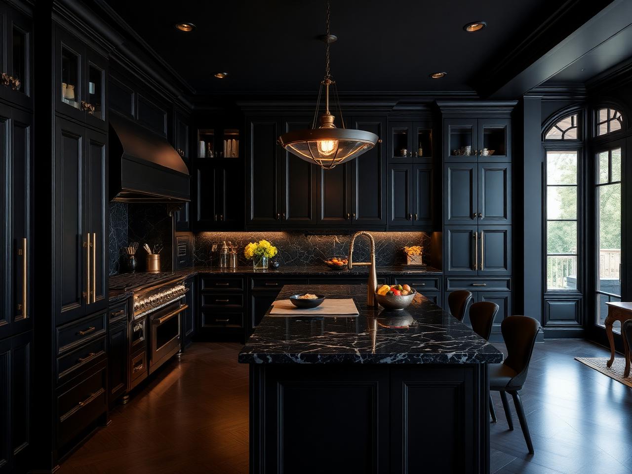 Forest Hill Black Estate Kitchen